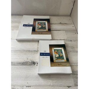 Burnes State Street silver and gold framed 8x10 and 5x7 NWT